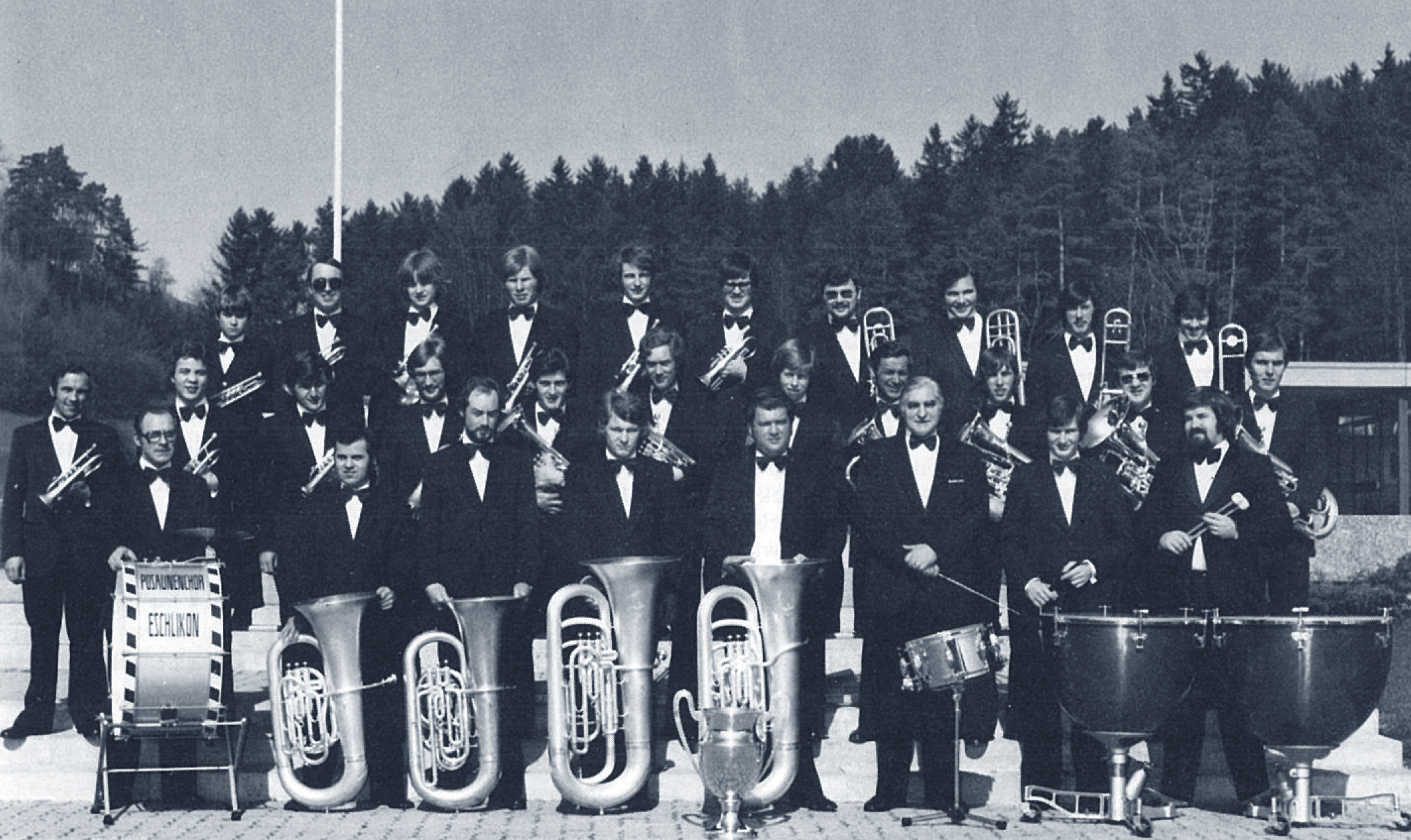 Brass Band Eschlikon, Switzerland(1978). Conductor: Ernst Egger.