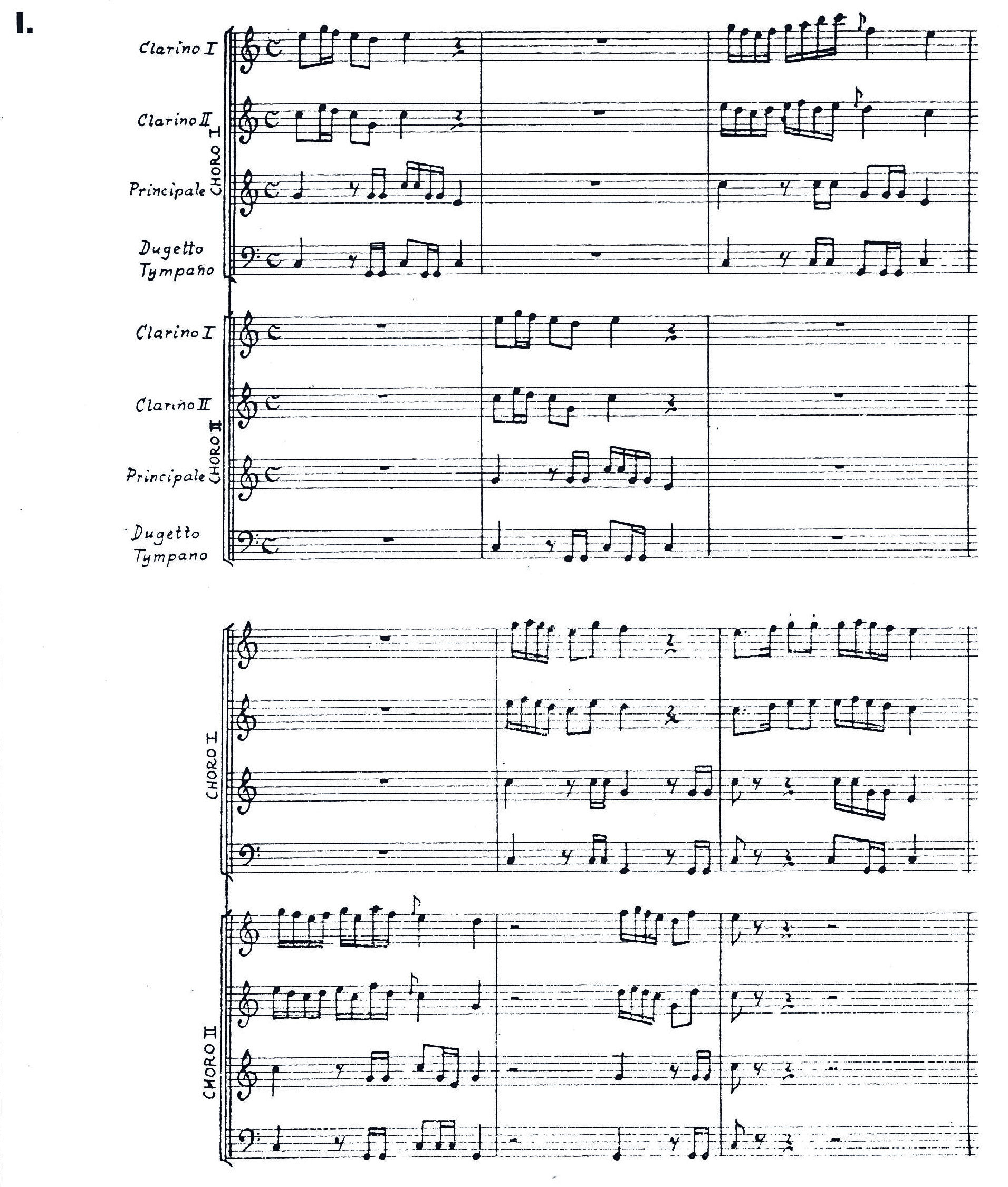 I. Anonyme (Weyarn, 1780 env.)Référence: WEY 675/No 3Publié par R. Münster dans le Mozart-Jahrbuch 1960/61, pages 210 ss...