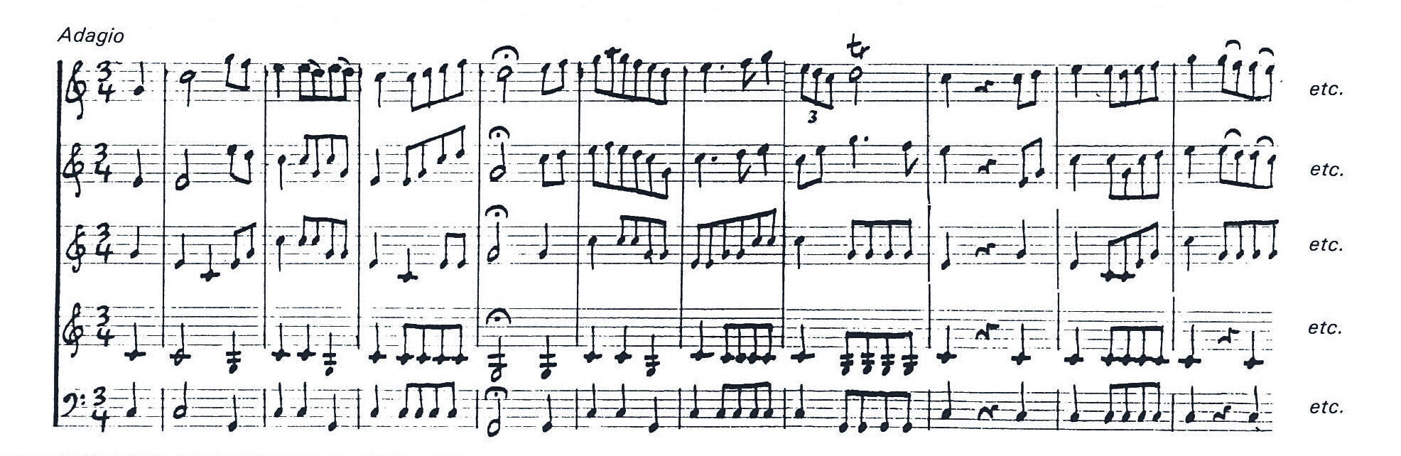 II. Ferdinand Donninger (1716-1781)No 1 des cinq fanfares de la Représentation musicale d'une bataille navale pour quatr...