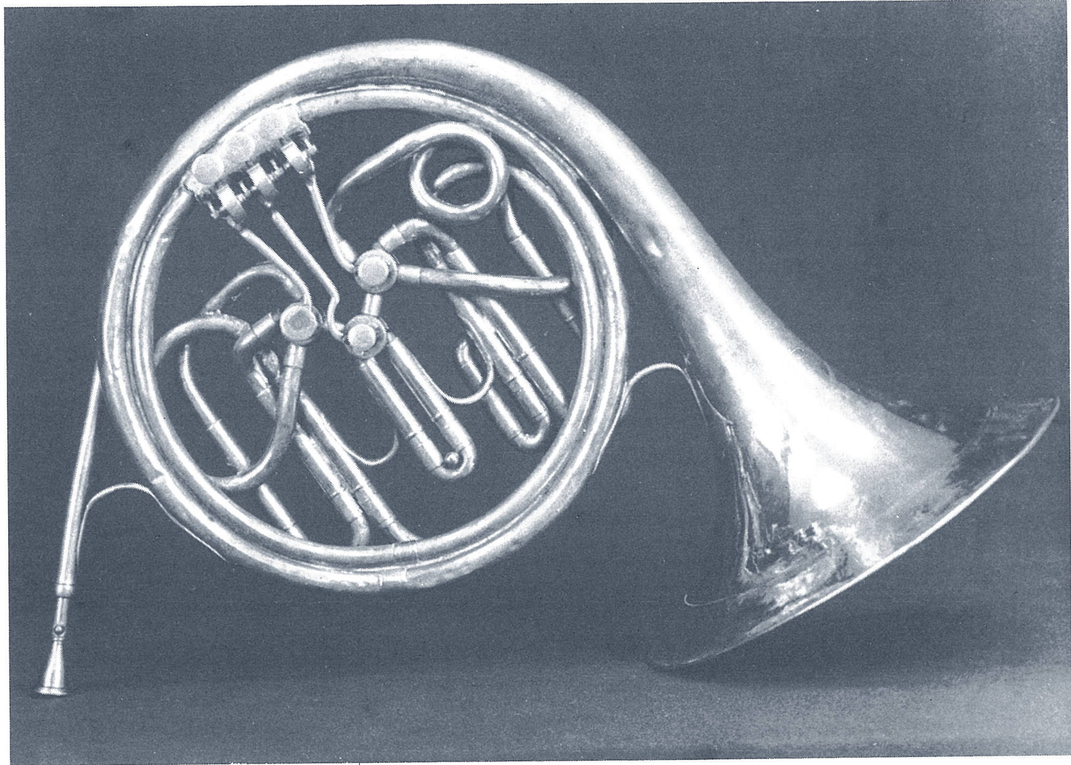 Concert-horn with rotary valves, by Riedl, Graslitz, ca 1875