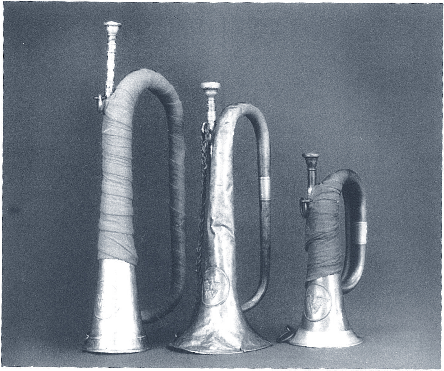 Development of the infantry bugle, Prussia, ca from 1840