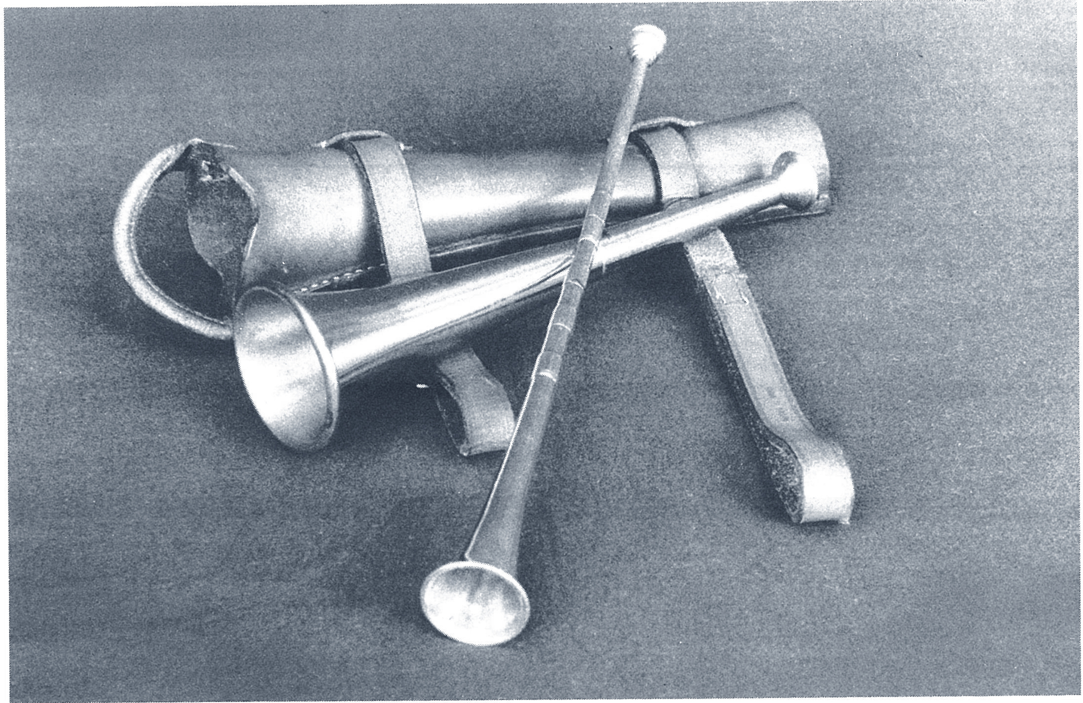 Hunting-horns (short) and Ladies hunting-horn (England)
