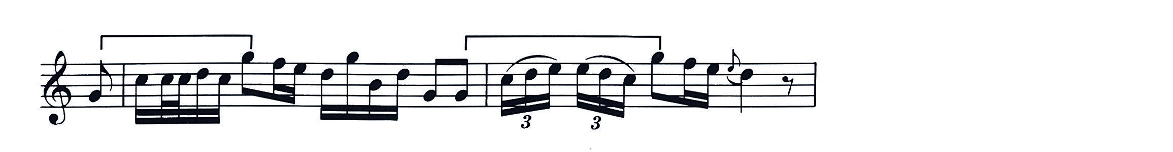 Example 8Ch. Förster, Concerto, Adagio bars 6ff.