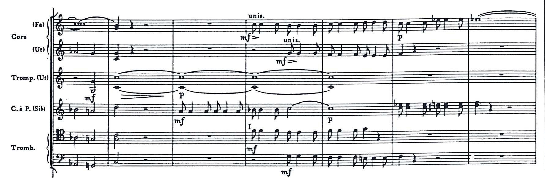 Beispiel 1Marche et Hymne, Nr. 4 der Troyaner