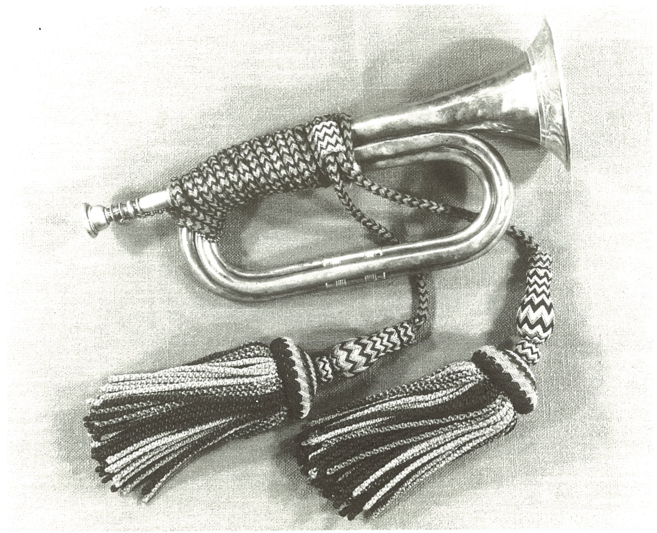 Three-coil post-trumpet in E♭ from Mecklenburg-Schwerin, c. 1840 (Bundespostmuseum, Frankfurt/Main, West Germany).