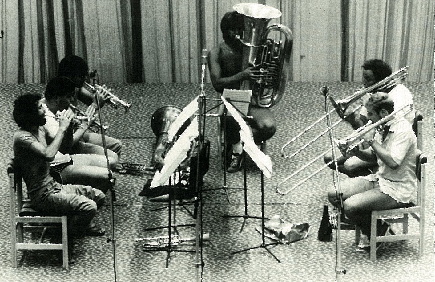 Le Sextuor de l’Académie de Musique de Budapest — 3e prix.Istvan Ujvari, Tibor Kiraly, Zoltan Bauer, Zoltan Horvath, Ist...