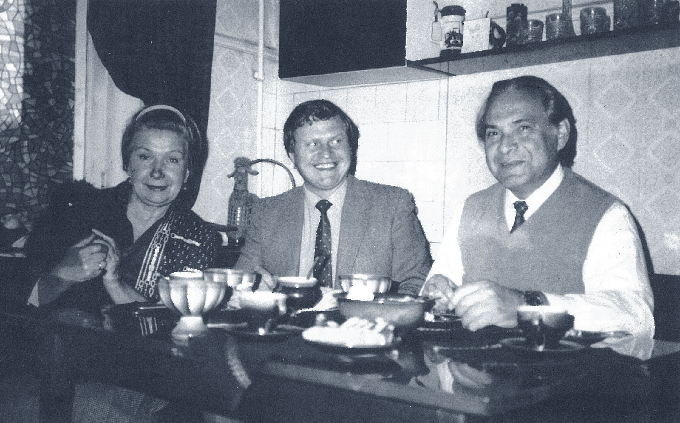 Photo with V. Prokopov and Mona