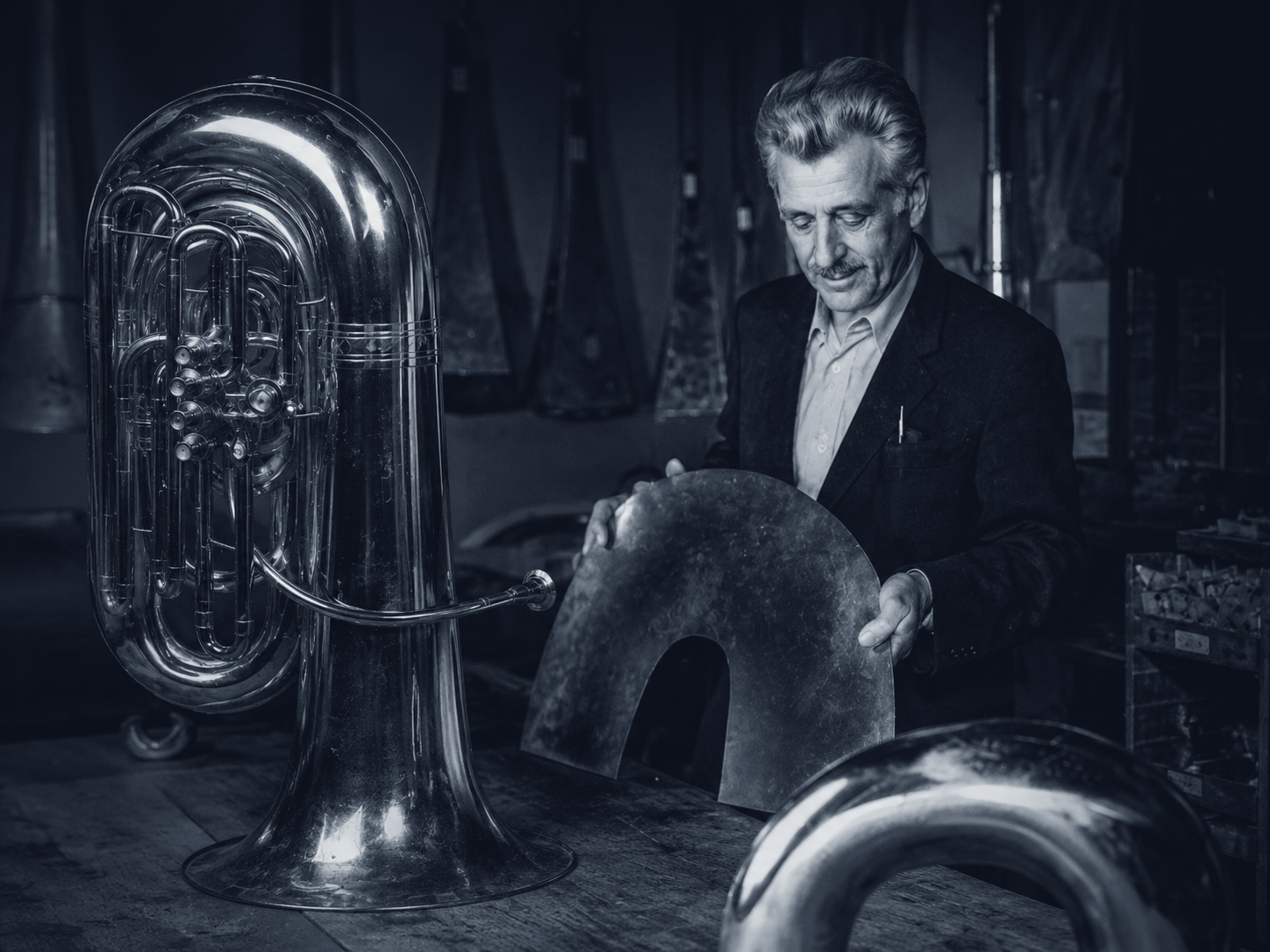 The history of the big York-Hirsbrunner Tuba