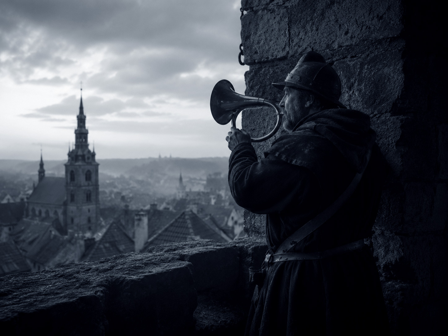 Tower-watchmen and night-watchmen in Bohemia