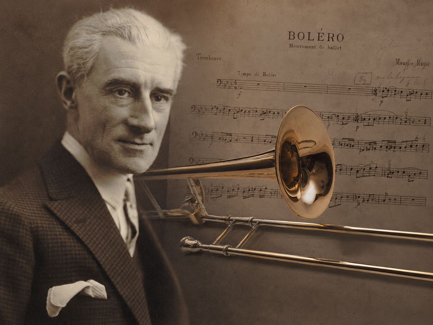 The trombone in Maurice Ravel's Boléro
