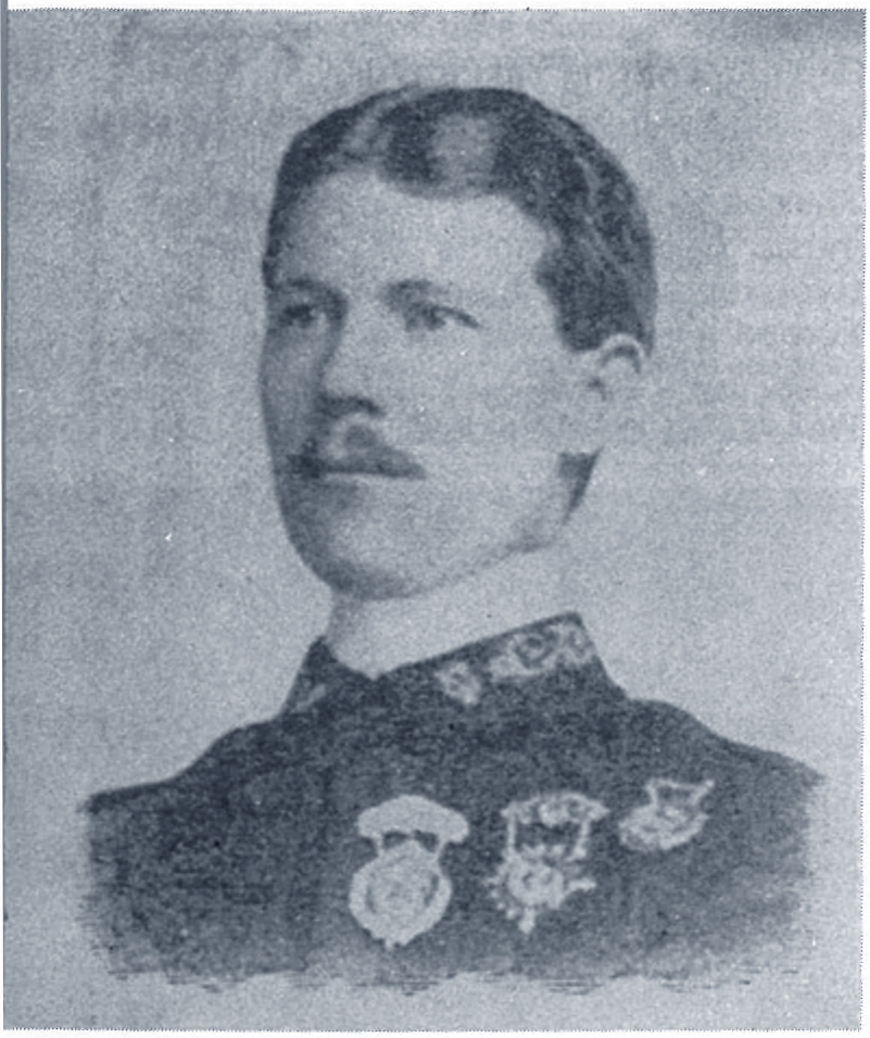 Arthur W. Pryor, trombone and bandleader in ca. 1898. Ragtime pioneer.(Courtesy of Ward Hodge)