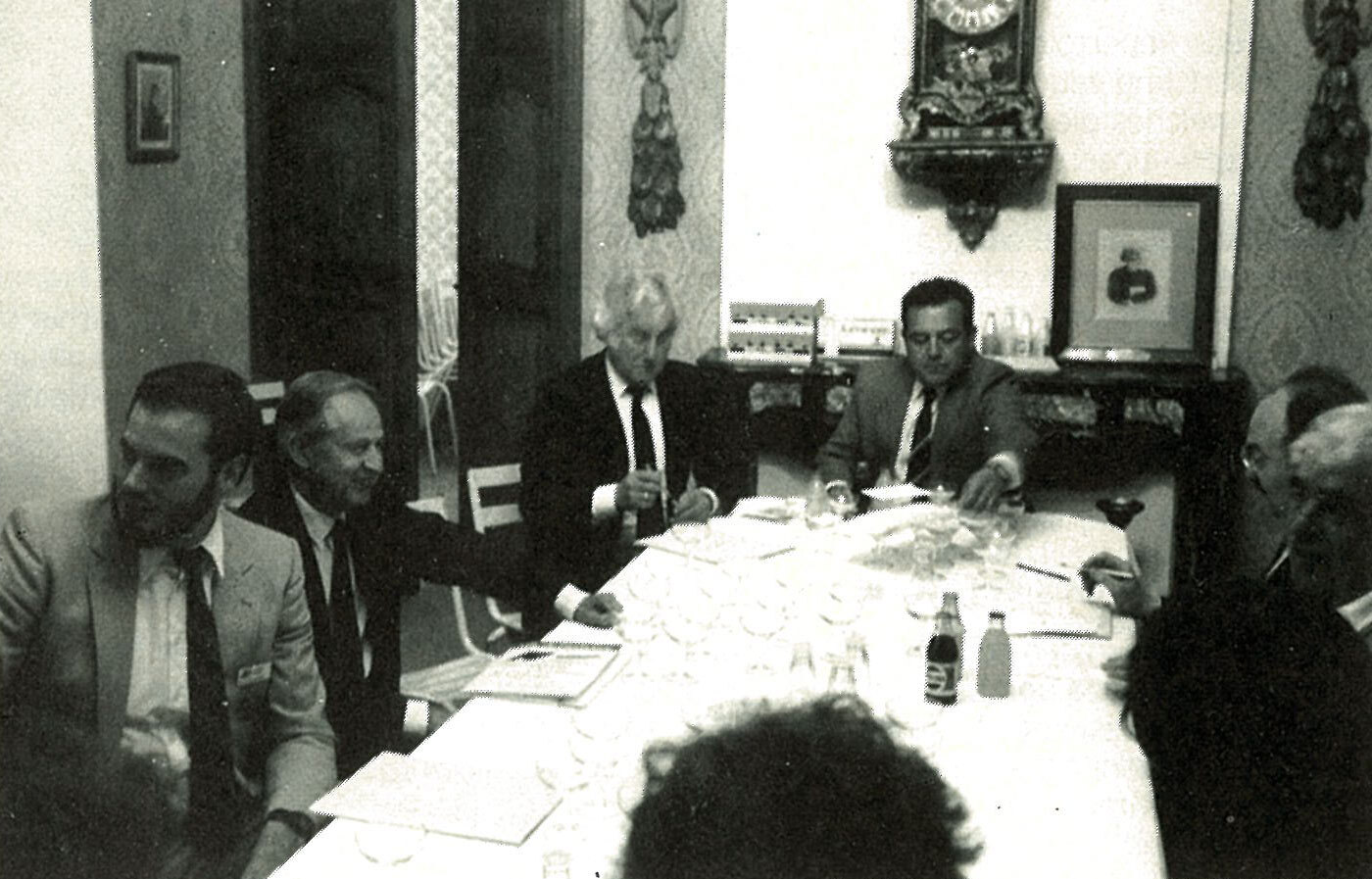 Das JuryMark Evans (Tuba), Marcel Landowsky (Komponist), Théo Mertens, Maurice Benterfa, Bernard Soustrot, Maurice André (versteckt: Das Concert Arban)