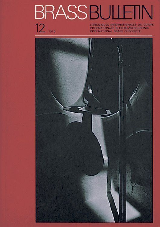 Brass Bulletin 12 - 3 / 1975
