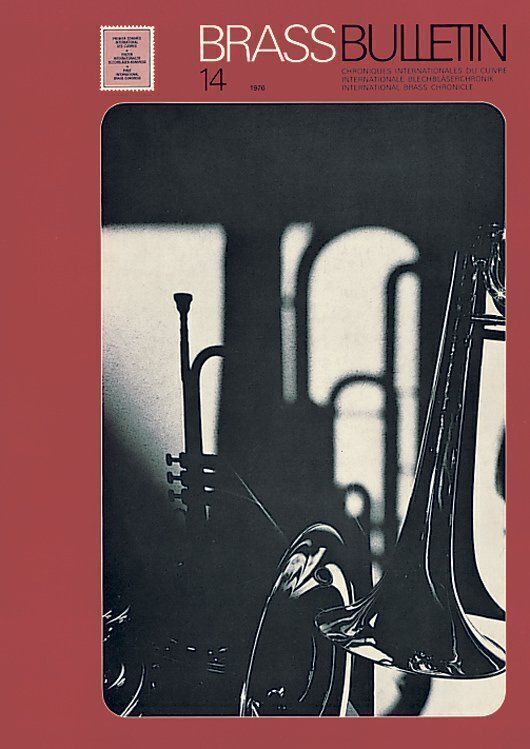 Brass Bulletin 14 - 2 / 1976