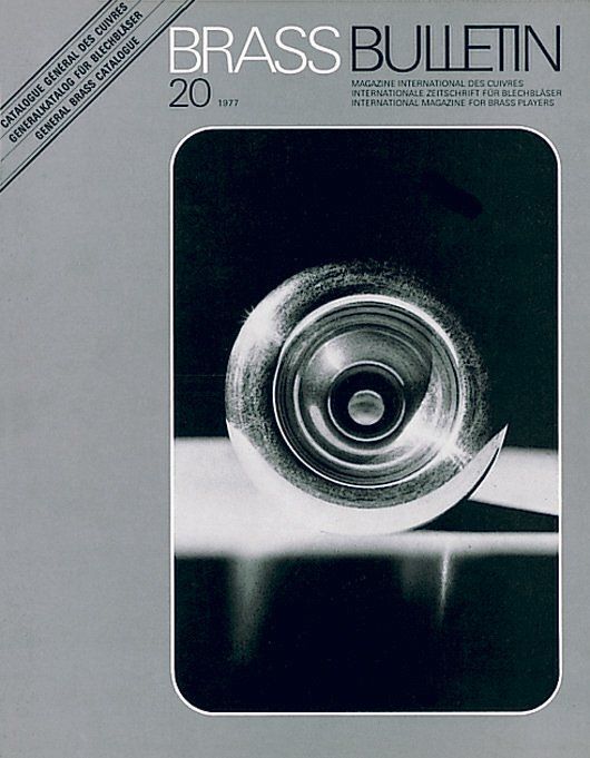 Brass Bulletin 20 - 4 / 1977