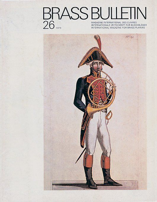 Brass Bulletin 26 - 2 / 1979