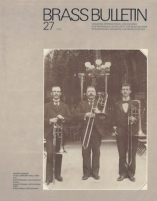 Brass Bulletin 27 - 3 / 1979