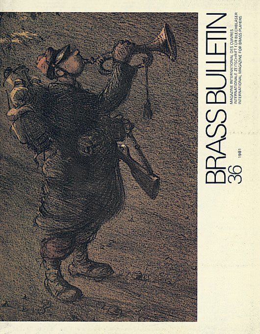 Brass Bulletin 36 - 4 / 1981