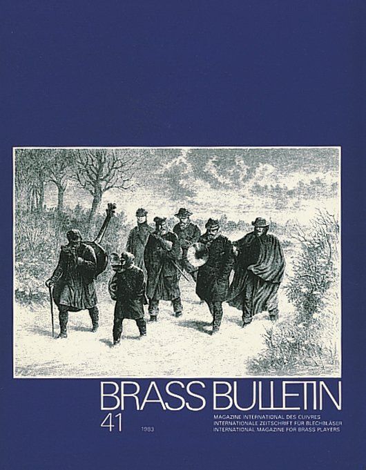 Brass Bulletin 41 - 1 / 1983
