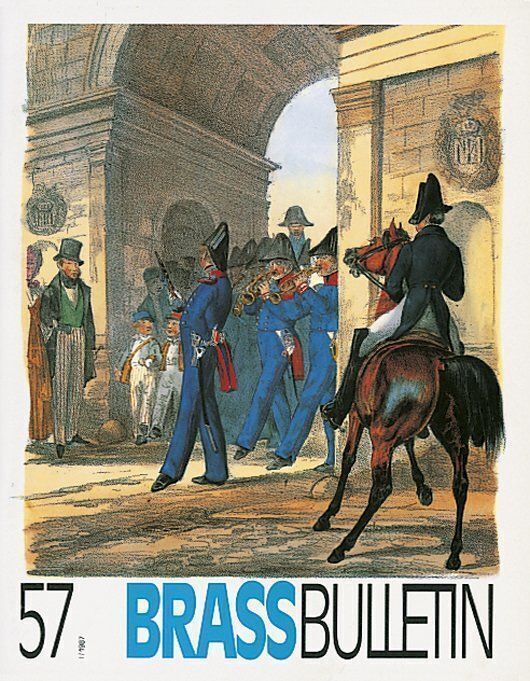 Brass Bulletin 57 - 1 / 1987