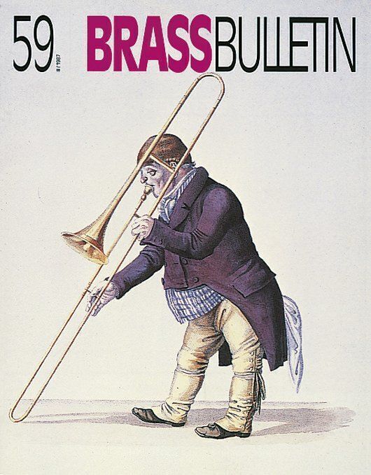 Brass Bulletin 59 - 3 / 1987