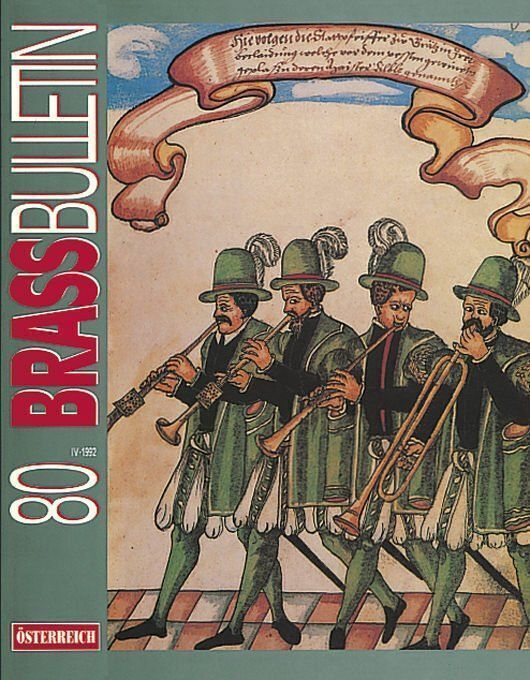 Brass Bulletin 80 - 4 / 1992