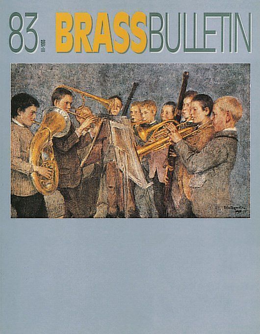 Brass Bulletin 83 - 3 / 1993
