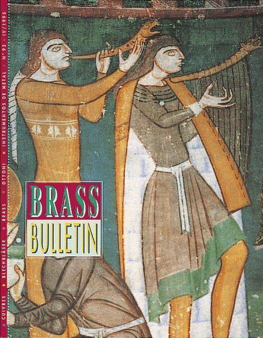 Brass Bulletin 92 - 4 / 1995